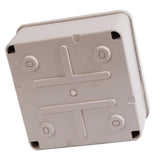 Maxbell Waterproof Dustproof IP66 ABS Plastic Junction Box Universal Electric Project Enclosure Pale Gray 3.9 x 3.9 x 2 inch(100 x 100 x 50 mm) - Aladdin Shoppers