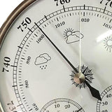 Maxbell Dial Type Weather Station Barometer Thermometer Hygrometer Functions, Measure Barometric Pressure Temperature Humidity - Aladdin Shoppers