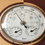 Maxbell Dial Type Weather Station Barometer Thermometer Hygrometer Functions, Measure Barometric Pressure Temperature Humidity - Aladdin Shoppers