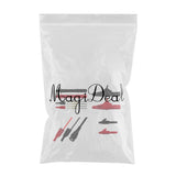 Digital Multimeter Test Lead Kits Flexible Safety Professional Kit Probe Alligator Clip Replaceable Tips Test Hooks Electrical Test Accessories - Aladdin Shoppers