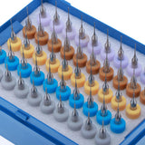 Maxbell 100 Pcs Tungsten Carbide Mini PCB Drill Bit CNC Circuit Board Print Tool Set