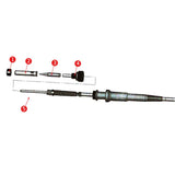 Maxbell High Temperature Resistant Soldering Iron Welding     -Black AT938D 5 Holes