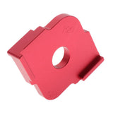 Maxbell Set of 3 Corner Router Templates Wood Letter Ruler Carpenter Handheld Tools