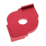 Maxbell Set of 3 Corner Router Templates Wood Letter Ruler Carpenter Handheld Tools