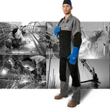 Maxbell Welding Suits Heat/Flame Resistant Heavy Duty Anti-scald Pants XXXL