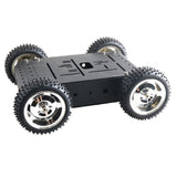 Maxbell C3 4WD Smart Robot Car Chassis w/ Motor 85mm Silver Wheel Educational Toy