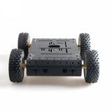 Maxbell Metal C3 4WD Smart Robot Car Chassis with 85mm Rubber Wheel DIY RC Toy B