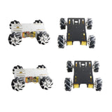 Maxbell Mini 4WD Smart Robot Car Chassis w/ TT Motor for Arduino RC Toy Accs Parts