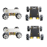 Maxbell Mini 4WD Smart Robot Car Chassis w/ TT Motor for Arduino RC Toy Accs Parts