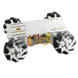 Maxbell Mini 4WD Smart Robot Car Chassis w/ TT Motor for Arduino RC Toy Accs Parts