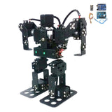 Maxbell 9 DOF Mechanical 3218 Steering Gears Human Robot Walking Robot Toy DIY Kits