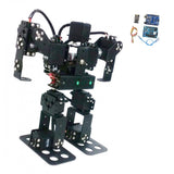 Maxbell 9 DOF Mechanical 3218 Steering Gears Human Robot Walking Robot Toy DIY Kits