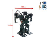 Maxbell 9 DOF Mechanical 3218 Steering Gears Human Robot Walking Robot Toy DIY Kits