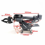 Maxbell 7 Dof Aluminum Alloy Robot Arm Robotic Manipulator ABB Arm Model for Arduino