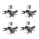 Maxbell 7 Dof Aluminum Alloy Robot Arm w/ Control Kit Robotic Arm Model for Arduino