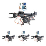 Maxbell 7 Dof Aluminum Alloy Robot Arm w/ Control Kit Robotic Arm Model for Arduino