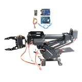 Maxbell 7 Dof Aluminum Alloy Robot Arm w/ Control Kit Robotic Arm Model for Arduino