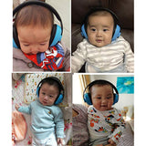 Maxbell 2xBaby Kids Ear Defenders Noise Reduction Protector Muff Earmuffs blue