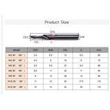 Maxbell HSS Flute Countersink Drill Bit Woodworking Chamfer Tools  M5 90 Degree