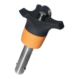 Maxbell 3xStainless Quick Release Ball Lock Pin Tighten Plug Pin Dia 6mm 50mm