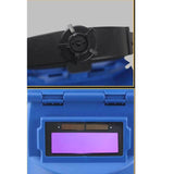 Maxbell Welding Shield Mask Welding Helmet Welder Face Protector Gear Folded Blue