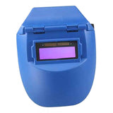 Maxbell Welding Shield Mask Welding Helmet Welder Face Protector Gear Folded Blue