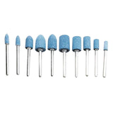 Maxbell 3x10x Cutting Burrs Rotary Files Bits for Die Grinder Metal Woodworking