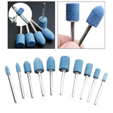 Maxbell 2x10x Cutting Burrs Rotary Files Bits for Die Grinder Metal Woodworking