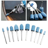 Maxbell 3x10x Cutting Burrs Rotary Files Bits for Die Grinder Metal Woodworking