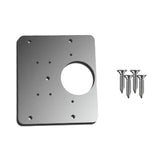 Cabinet Hinge Repair Plate Fixing Kit for Wood Furniture Window Option 1