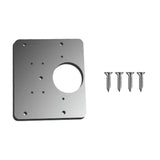 Cabinet Hinge Repair Plate Fixing Kit for Wood Furniture Window Option 1