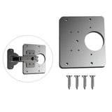 Cabinet Hinge Repair Plate Fixing Kit for Wood Furniture Window Option 1