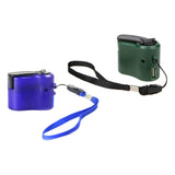 Hand Cranking Dynamo Electric Generator Survival Tools for Outdoor MP4 Green