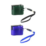 Hand Cranking Dynamo Electric Generator Survival Tools for Outdoor MP4 Green