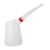 Maxbell 2xOil Measuring Jug with Pouring Flexible Spout with Lid for Car Traveling 5L