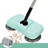 Maxbell Hand Push Sweeper Cleaner Cleaning Tool for Home Bedroom Carpets Green