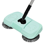 Maxbell Hand Push Sweeper Cleaner Cleaning Tool for Home Bedroom Carpets Green