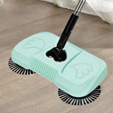 Maxbell Hand Push Sweeper Cleaner Cleaning Tool for Home Bedroom Carpets Green