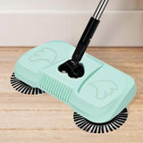 Maxbell Hand Push Sweeper Cleaner Cleaning Tool for Home Bedroom Carpets Green