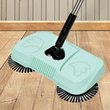 Maxbell Hand Push Sweeper Cleaner Cleaning Tool for Home Bedroom Carpets Green