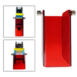 Maxbell Portable Protection Shield Durable Full Protection for Engraver Machine 40mm red