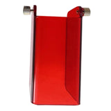 Maxbell Portable Protection Shield Durable Full Protection for Engraver Machine 40mm red