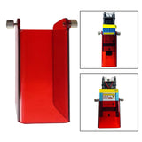 Maxbell Portable Protection Shield Durable Full Protection for Engraver Machine 40mm red