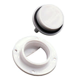 Maxbell 2x Boat Drain Plug Screw Cap Drainage Hardware Replacement for Boat
