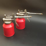 Maxbell 2xPump Oiler Can Pot Lubrication Oil Can Bottle for Applications Home Auto