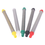 Maxbell 5 Pieces Paint Spray Filter Durable Practical Fine Mesh Spraying Accessories 100 Mesh