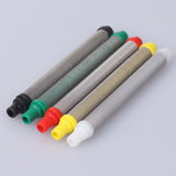 Maxbell 5 Pieces Paint Spray Filter Durable Practical Fine Mesh Spraying Accessories 100 Mesh