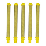 Maxbell 5 Pieces Paint Spray Filter Durable Practical Fine Mesh Spraying Accessories 100 Mesh