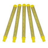 Maxbell 5 Pieces Paint Spray Filter Durable Practical Fine Mesh Spraying Accessories 100 Mesh