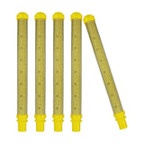 Maxbell 5 Pieces Paint Spray Filter Durable Practical Fine Mesh Spraying Accessories 100 Mesh